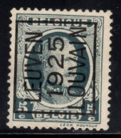 Typo 125A (LEUVEN 1925 LOUVAIN) - O/used - Typo Precancels 1922-31 (Houyoux)