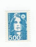 Briat 5fr Bleu Vert YT 2625a Avec GOMME MATE. Rare, Voir Le Scan. Cote YT : 15 €. - Unused Stamps