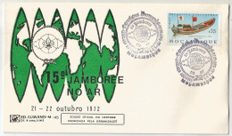 Mozambique Moçambique Portugal Commemorative Cover 1972 Jamboree Scout Scouting - Briefe U. Dokumente