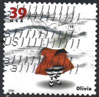United States 2006. Scott #3993 (U) Children's Book Animal, Olivia - Used Stamps