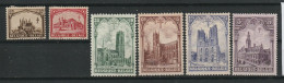 België OCB 267 / 272 * MH - Unused Stamps