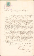 Zombori Rónay Jenő Alairasa, Torontal Varmegye Foispan, 1894 A2507N - Verzamelingen