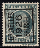 Typo 141A (BRUXELLES 1926 BRUSSEL) - O/used - Typo Precancels 1922-31 (Houyoux)