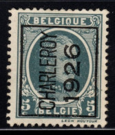 Typo 142A (CHARLEROY 1926) - O/used - Typo Precancels 1922-31 (Houyoux)