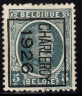 Typo 142B (CHARLEROY 1926) - O/used - Tipo 1922-31 (Houyoux)