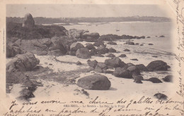 Beg-Meil, Le Menhir, La Baie De La Forêt, Précurseur, Circulée 1903 - Beg Meil