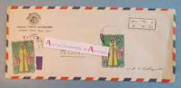 ● SYRIE Lettre Recommandée 1970 Damascus > Yvetot France - Syria Damas -  Marcophilie Registered Letter - Syrien