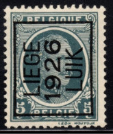 Typo 145A (LIEGE 1926 LUIK) - O/used - Typo Precancels 1922-31 (Houyoux)