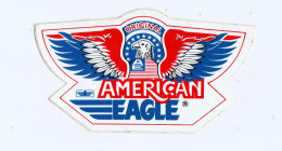American Eagle   14 X 8 Cm  ADESIVO STICKER  NEW ORIGINAL - Aufkleber
