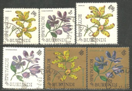 FL-85 Burundi Orchidées Orchids - Orchideen