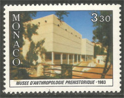 FL-72 Monaco Musée Anthropologie Museum MNH ** Neuf SC - Autres & Non Classés
