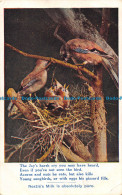 R056932 Old Postcard. Birds In The Nest. Nestle. No 10 - Monde