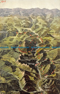 R057037 Old Postcard. Mountain Map. Photoglob. No 4077. B. Hopkins - Monde