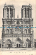 R057039 Paris. Facade De L Eglise Notre Dame. B. Hopkins - Monde