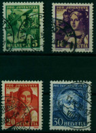 SCHWEIZ PRO JUVENTUTE Nr 266-269 Gestempelt X138A06 - Used Stamps