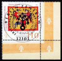 BRD 1999 Nr 2065 ZENTR-ESST ECKE-URE X23127A - Used Stamps