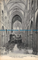 R057054 Saint Pol De Leon. La Nef De La Basilique. ND. No 191. B. Hopkins - Monde