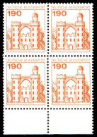 BRD DS BURGEN U. SCHLÖSSER Nr 919 Postfrisch VIERERBLOC X275936 - Unused Stamps