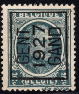 Typo 158A (GENT 1927 GAND) - O/used - Typografisch 1922-31 (Houyoux)