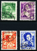 SCHWEIZ PRO JUVENTUTE Nr 306-309 Gestempelt X4C9842 - Used Stamps