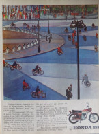 Publicité De Presse ; Moto Honda 125 S - Advertising