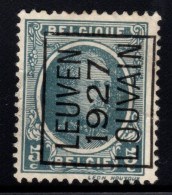 Typo 159A (LEUVEN 1927 LOUVAIN) - O/used - Typo Precancels 1922-31 (Houyoux)