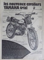 Publicité De Presse ; Moto Yamaha Trial - Reclame
