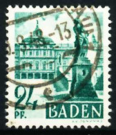 FZ BADEN 2. AUSGABE SPEZIALISIERT Nr 22 Gestempelt X60620E - Baden