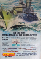 Publicité De Presse ; Jouets Matchbox " Sea Kings " - Werbung
