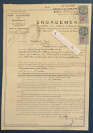 ● Port Autonome De Bordeaux - Engagement M. James POUMARAT - Contrat 1950 - Fiscaux 30F & 40F - 1950 - ...