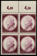 3. REICH 1941 Nr 810 Postfrisch VIERERBLOCK X85D486 - Ongebruikt