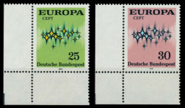 BRD BUND 1972 Nr 716-717 Postfrisch ECKE-ULI X8C95DE - Unused Stamps