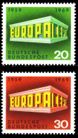 BRD BUND 1969 Nr 583-584 Postfrisch S724462 - Unused Stamps
