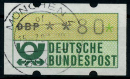 BRD ATM 1981 Nr 1-1-080R Gestempelt X9703C6 - Machine Labels [ATM]