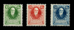 LIECHTENSTEIN 1925 Nr 72-74 Postfrisch X6A8A9E - Neufs