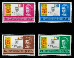 JERSEY Nr 22-25 Postfrisch X6C17F6 - Jersey