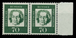 BERLIN DS BED. DEUT. Nr 210 Postfrisch WAAGR PAAR X6C3DDA - Unused Stamps