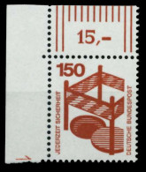 BRD DS UNFALLV Nr 703A-DZ1 Postfrisch ECKE-OLI X6C9DEE - Unused Stamps