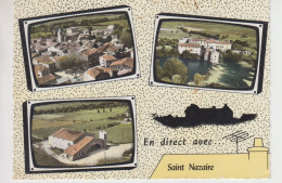 CPSM Saint-Nazaire - En Direct Avec ... Saint Nazaire (avec 3 Vues) - Autres & Non Classés