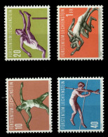 LIECHTENSTEIN 1956 Nr 342-345 Postfrisch X6FE67E - Unused Stamps
