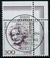BRD DS FRAUEN Nr 2159 Zentrisch Gestempelt ECKE-ORE X732B42 - Used Stamps