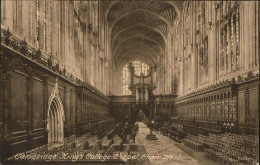 10990330 Cambridge Cambridgeshire Kings College Chapel Chair West Cambridge - Otros & Sin Clasificación
