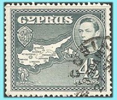 CYPRUS- GREECE- GRECE- HELLAS 1938: from set  Used - Usati