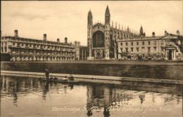 10990261 Cambridge Cambridgeshire Kings Clare Colleges River Cambridge - Sonstige & Ohne Zuordnung