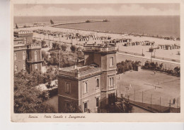 RIMINI PORTA CANALE  E LUNGOMARE VG  1938 - Lucca