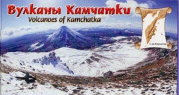 Russie 2002 Yvert N° 6641-6644 ** Volcans Du Kamatchatka Emission 1er Jour Carnet Prestige Folder Booklet. - Ongebruikt