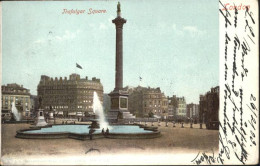 10990155 London Trafalgar Square Springbrunnen - Autres & Non Classés