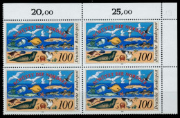 BRD 1990 Nr 1454 Postfrisch VIERERBLOCK ECKE-ORE X76CD02 - Unused Stamps