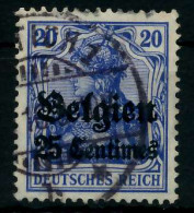 BES 1WK LP BELGIEN Nr 4I Gestempelt X77B282 - Occupazione 1914 – 18