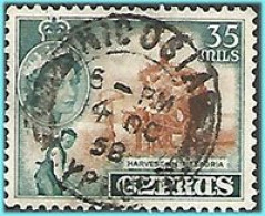 CYPRUS- GREECE- GRECE- HELLAS 1955: from set  Used - Gebraucht
